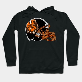 Helmet Browns Football - Fanart Design Hoodie